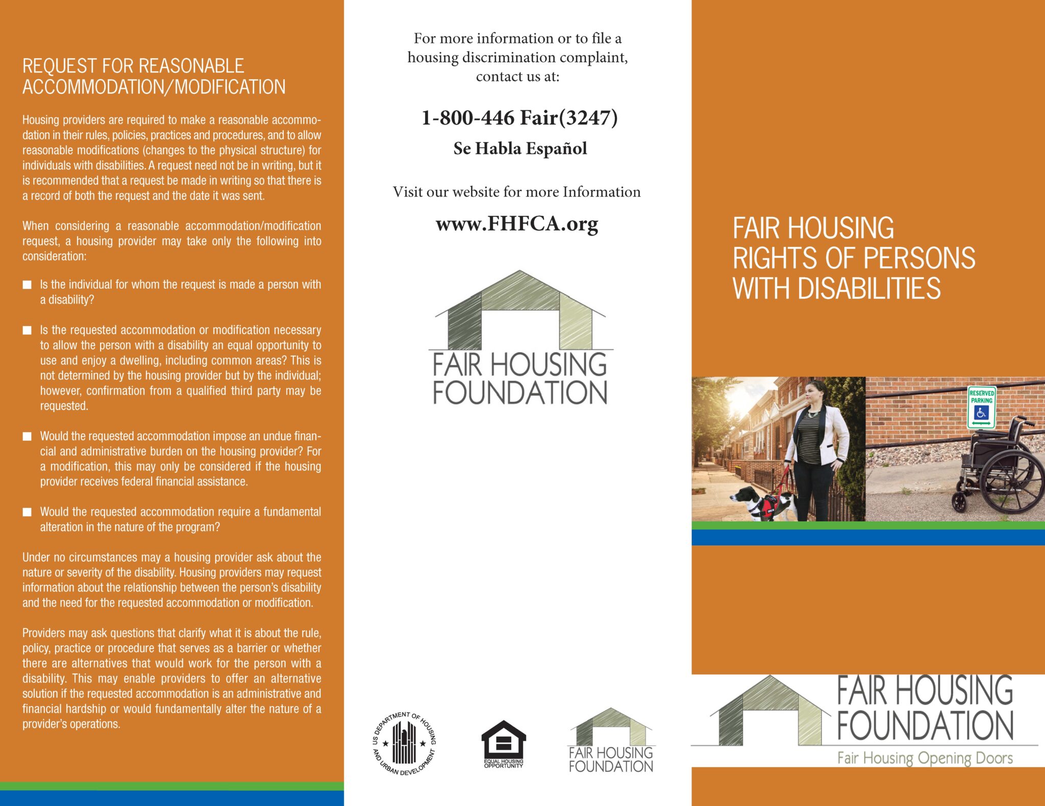 Discrimination Fair Housing Foundation